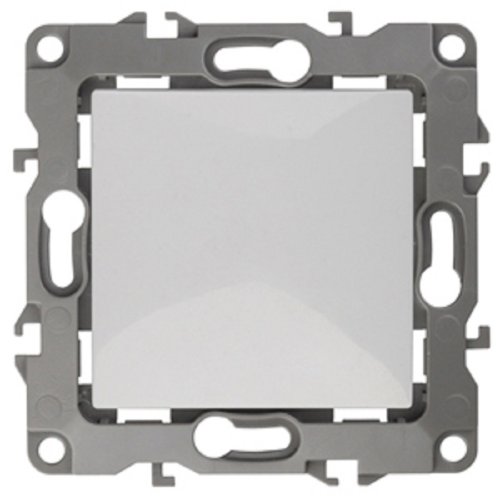 Переключатель без рамки Эра S12 1-кл проходной 10А белый картинка